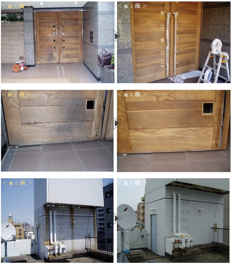 外回り洗浄クリーニングの施工実績その４